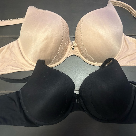 Victoria’s Secret Body by Victoria Demi Bra 36D Nude & Black (Lot of 2) - Picture 6 of 6